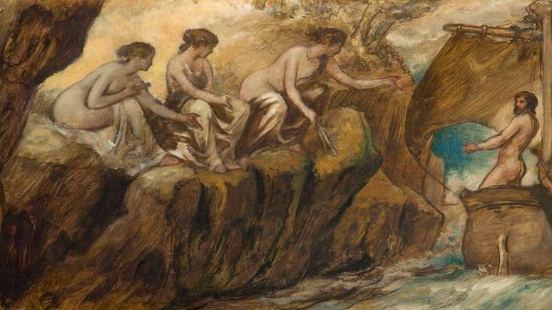 O canto hipnotizante das sereias atra&iacute;a os homens para a morte