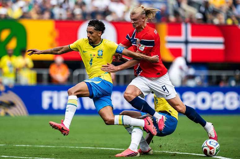 Show de Haaland sobre o Brasil foi no MetLife Stadium &ndash;
