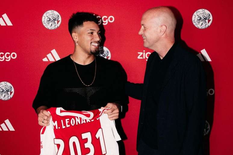 Marcos Leonardo assinou com o Ajax at&eacute; 2031 &ndash;