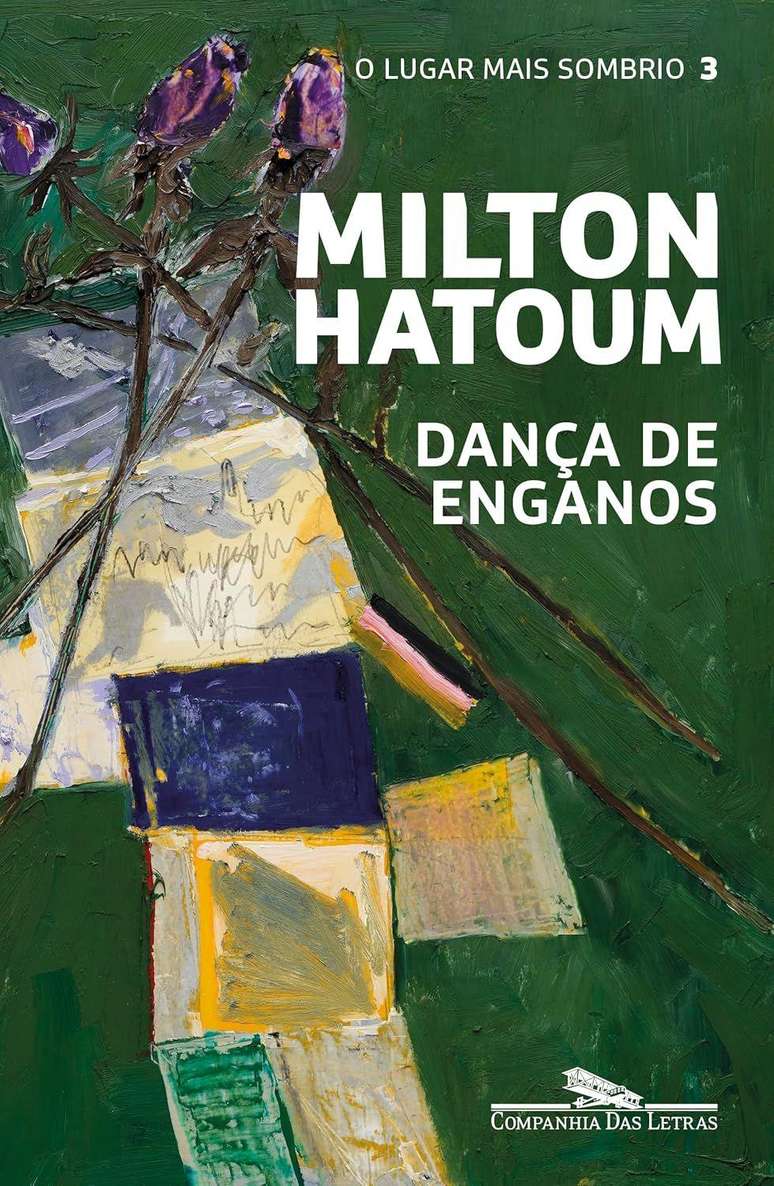 Capa do livro Dan&ccedil;a de Enganos, o &uacute;ltimo da trilogia O Lugar Mais Sombrio, de Milton Hatoum