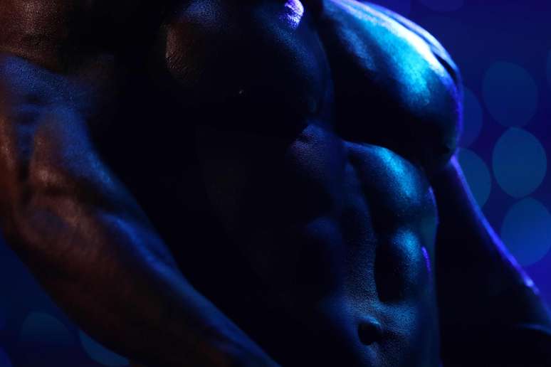 Corpo torneado de Dallas McCarver no Arnold Classic de 2017, um dos &uacute;ltimos torneios de sua carreira