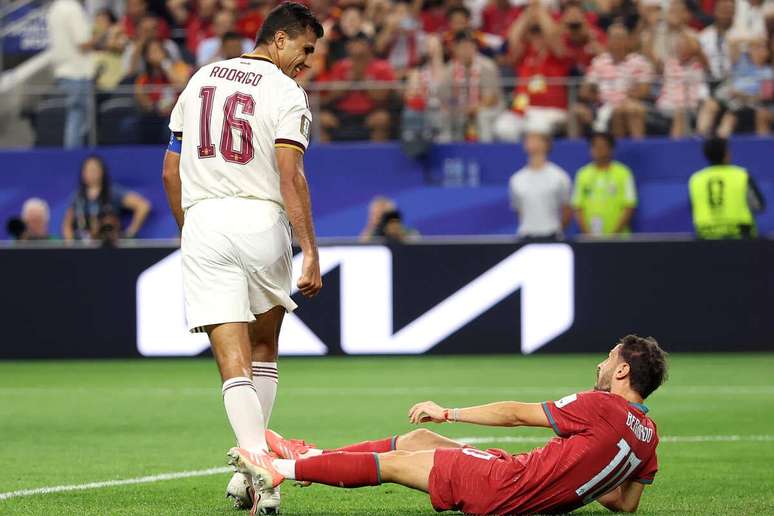 Volante Rodri foi o melhor em campo contra Portugal nas oitavas de final-