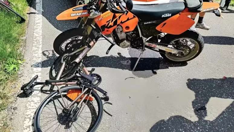 Laura Viktoria H&auml;rtig morreu ap&oacute;s sua bicicleta ser atingida pelo carro do ex-esquiador italiano&nbsp;Peter Runggaldier