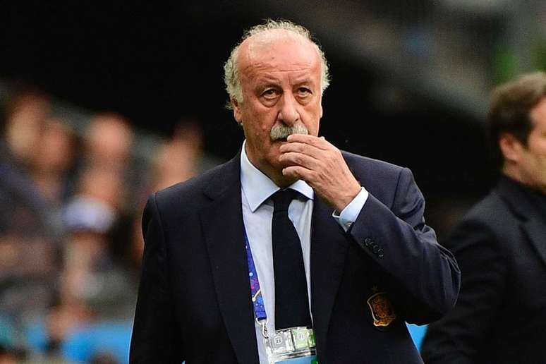 Vicente del Bosque det&eacute;m recorde de campe&atilde;o mais velho &ndash; PIERRE-PHILIPPE MARCOU / AFP via Getty Images)