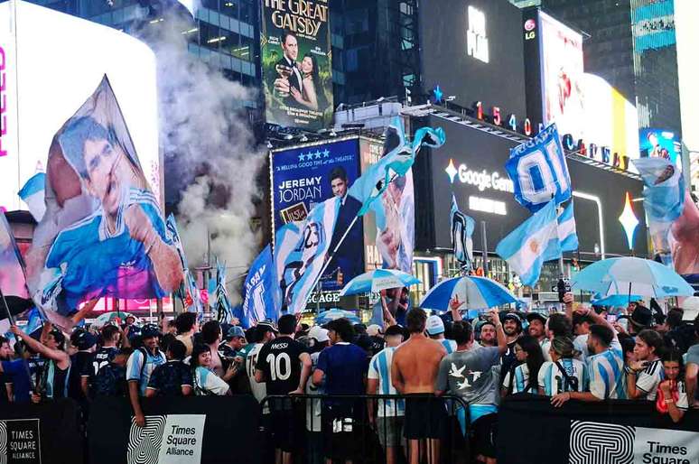 Argentinos tomam conta de Nova York &ndash;