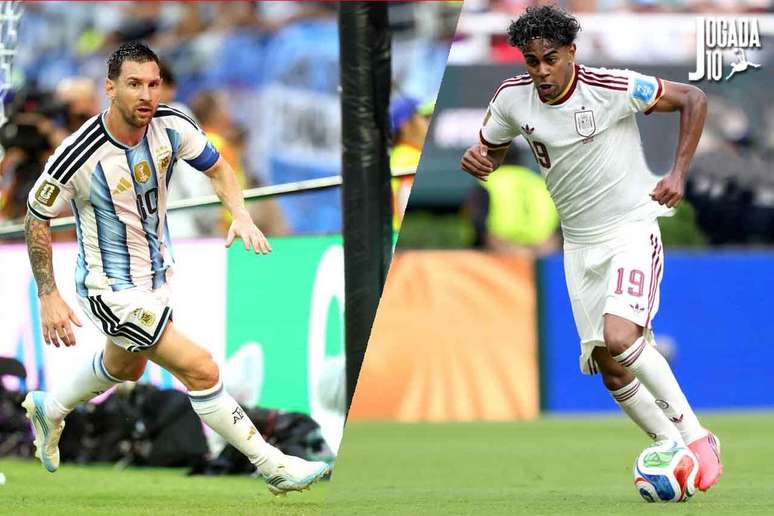 Espanha e Argentina disputam neste domingo (19) a decis&atilde;o da Copa do Mundo de 2026 &ndash; Foto; Divulga&ccedil;&atilde;o / AFA e Photo by David Ramos/Getty Images