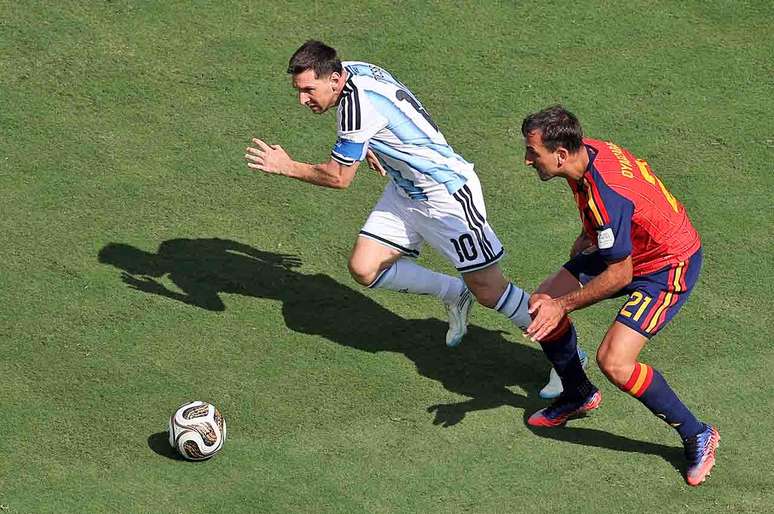 Messi n&atilde;o conseguiu se destacar na final da Copa do Mundo &ndash;