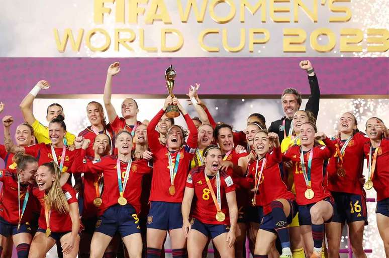 Espanha conquistou o t&iacute;tulo mundial feminino em 2023 &ndash;