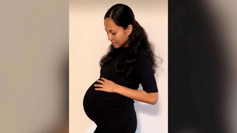Jenitar Na'amoana disse que ela e o marido estavam com o cora&ccedil;&atilde;o 'transbordando de gratid&atilde;o'