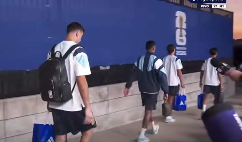 Jogadores da Argentina n&atilde;o falam na zona mista &ndash;