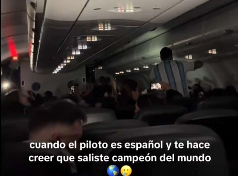 Piloto engana torcedores da Argentina &ndash;