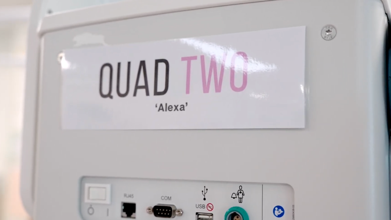 Uma das meninas recebeu o nome da m&eacute;dica Alexa Bendall, que cuidou de Na'amoana desde o in&iacute;cio da gravidez