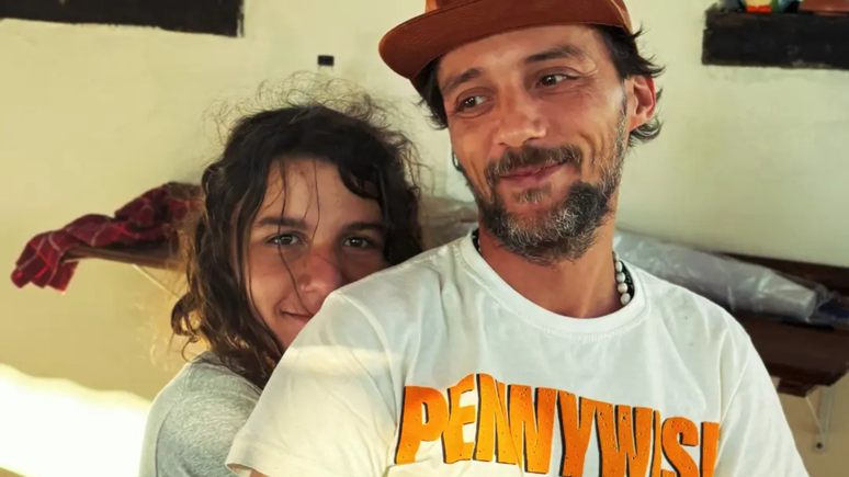 Fredy &Aacute;llan e o filho de 13 anos, Adoniram