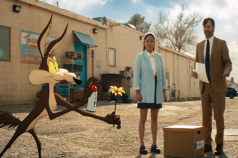 &ldquo;Coyote Vs. Acme&rdquo; mostra Wile E. Coyote processando a empresa Acme ap&oacute;s anos de armadilhas que deram errado 