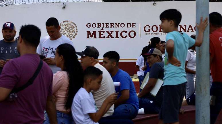 O M&eacute;xico recebeu milhares de cidad&atilde;os de outras nacionalidades, deportados dos Estados Unidos, principalmente cubanos, haitianos e venezuelanos, desde a volta de Trump ao poder