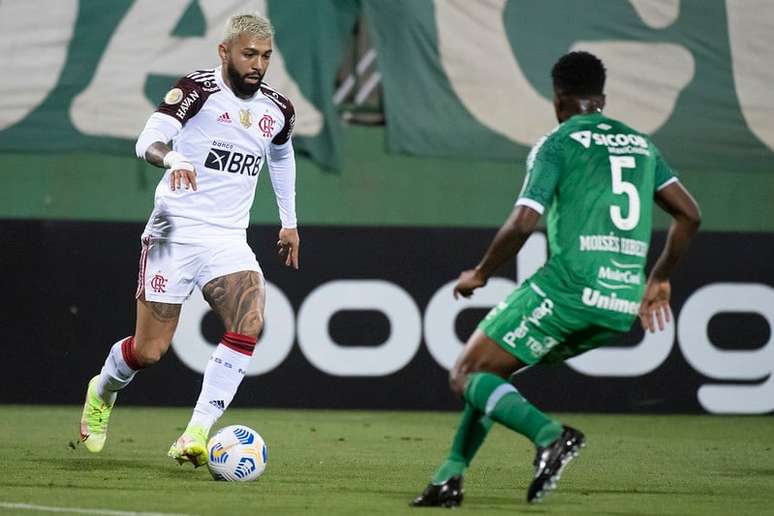 Chapecoense e Flamengo fizeram jogo equilibrado em Chapec&oacute;, em 2021 &ndash;