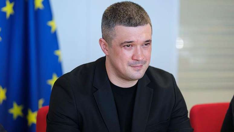 O ex-ministro da Defesa da Ucr&acirc;nia, Mykhailo Fedorov