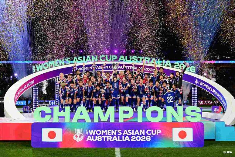 Jap&atilde;o garantiu vaga na Copa com t&iacute;tulo asi&aacute;tico &ndash;