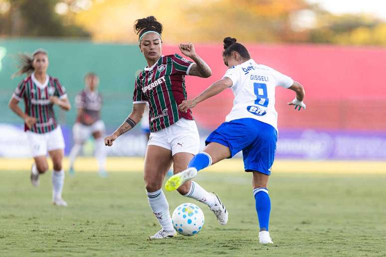 Fluminense e Cruzeiro fizeram um jogo bem disputado pela Copa do Brasil Feminina &ndash;