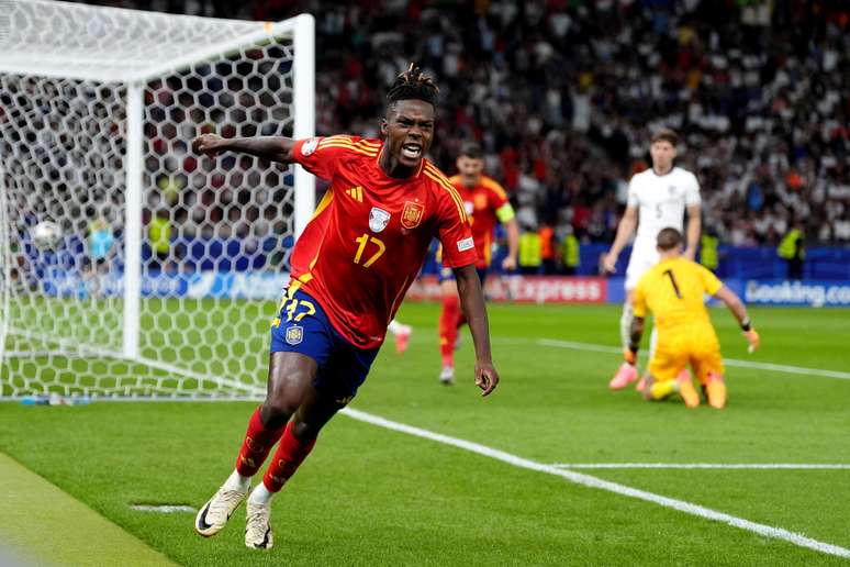 Um gol de Nico Williams foi crucial para a vit&oacute;ria da Espanha sobre a Inglaterra no Campeonato Europeu de 2024