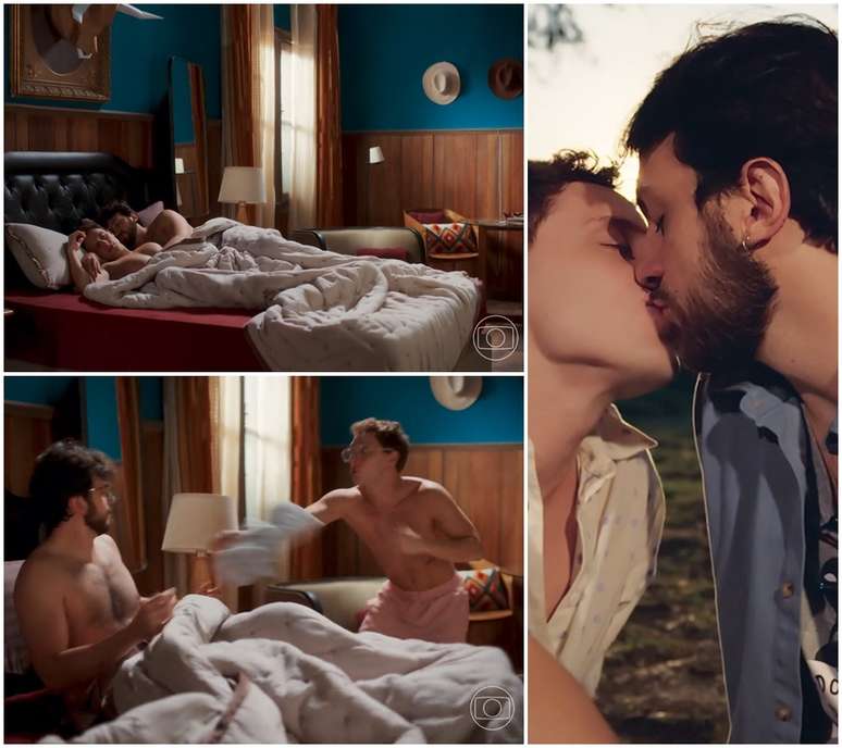 O romance de Esteban e Tito &eacute; tratado de maneira t&atilde;o natural que n&atilde;o choca; at&eacute; j&aacute; deram beijo na boca &agrave;s 7 da noite