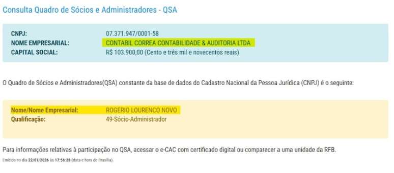 Empresa que fez pagamento a Fl&aacute;vio Bolsonaro pertence a Rog&eacute;rio Louren&ccedil;o Novo, que tamb&eacute;m &eacute; diretor da Copenhagen, do conglomerado Master