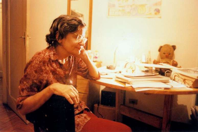 Orides Fontela fotografada pelo Estad&atilde;o em 1996.
