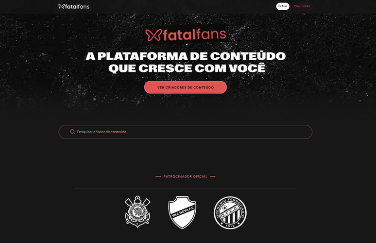 A Fatal Fans, que conta com a divulga&ccedil;&atilde;o de conte&uacute;dos adultos como de famosas como MC Mirella Andressa Urach, divulga os times em que atua como patrocinadora oficial na p&aacute;gina inicial de seu site