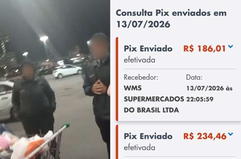 M&atilde;e com filhos autistas &eacute; impedida de sair de mercado ap&oacute;s Pix e sistema n&atilde;o reconhecer pagamento