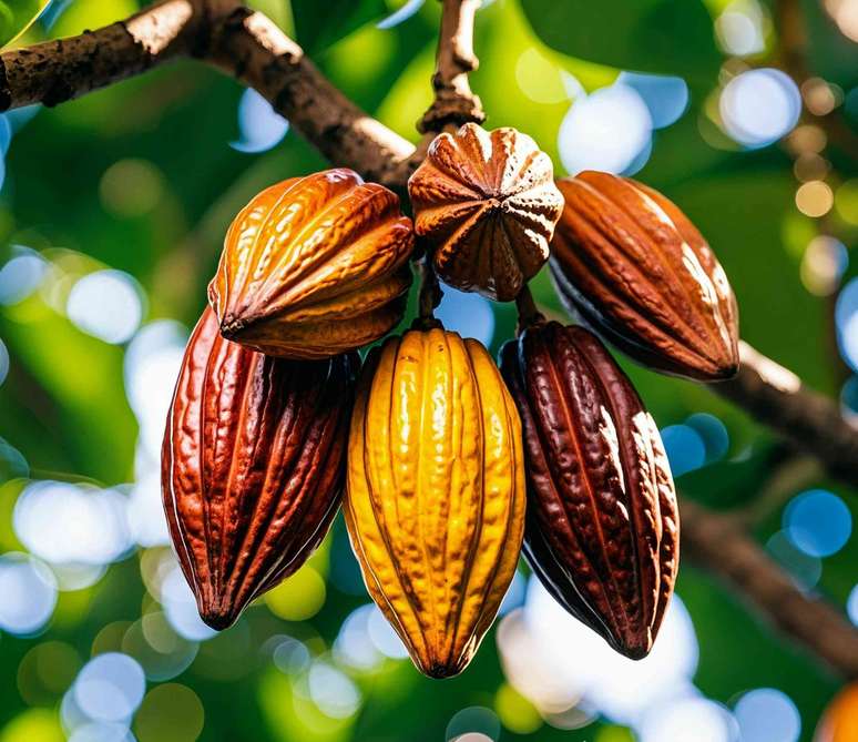 Fruto do Theobroma cacao nnattalli/Shutterstock