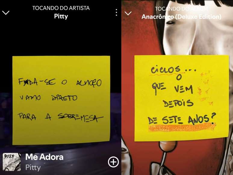 Pitty altera faixas no Spotify com mensagens enigm&aacute;ticas e acende alerta do novo &aacute;lbum