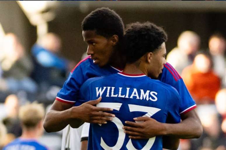 Williams marcou um dos gols do United no amistoso &ndash;