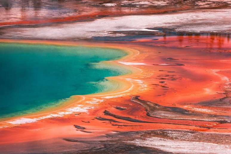 Foi a curiosidade que uniu as paisagens de Yellowstone ao combate &agrave; pandemia