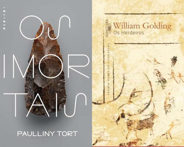 'Os Imortais', de Paulliny Tort, e o clássico 'Os Herdeiros', de William Golding, reimaginam o início da história humana