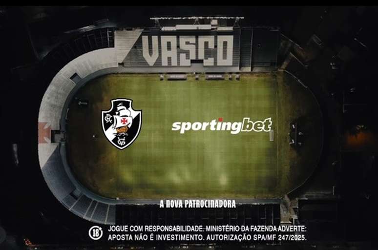 Vasco anuncia SportingBet como novo patrocinador &ndash; Divulga&ccedil;&atilde;o