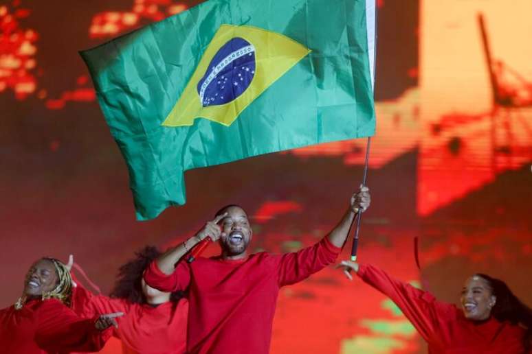 Will Smith, como rapper, n&atilde;o empolgou o p&uacute;blico no Rock in Rio 2024
