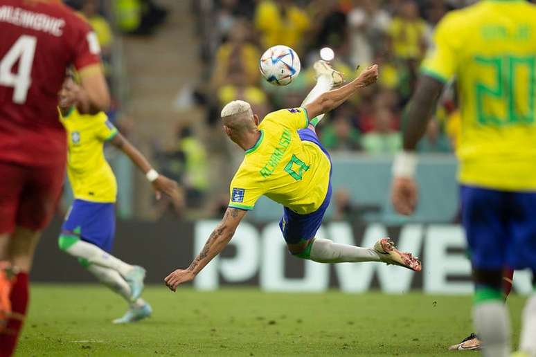 Pombo Richarlison marcou o gol mais bonito da Copa de 2022 &ndash;