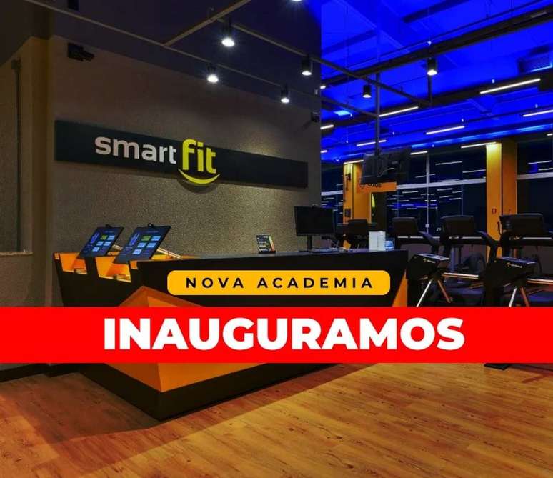 Primeira Smart Fit dentro da sede de um clube de futebol no Brasil. &ndash;