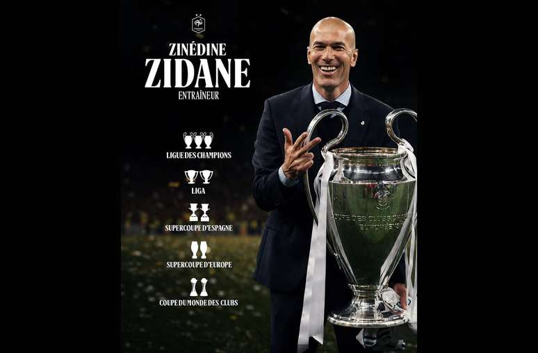 Zidane teve uma passagem de sucesso no Real Madrid &ndash;
