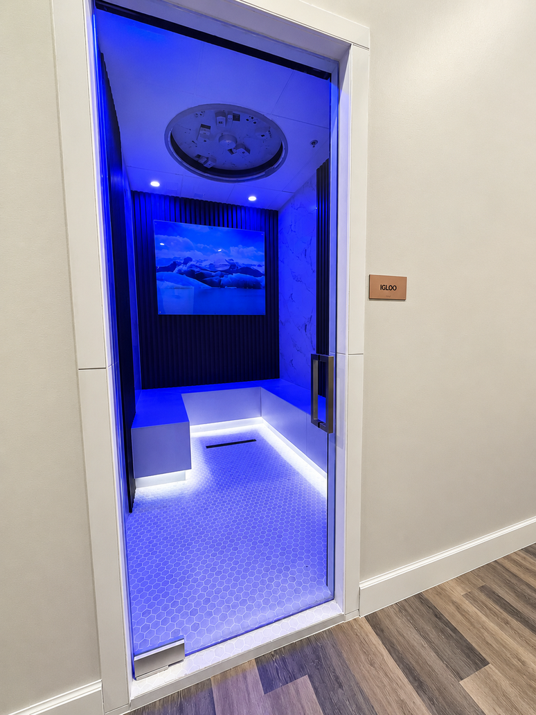 Spa Butler tem levado quartos de neve para resid&ecirc;ncias, iates e spas de luxo