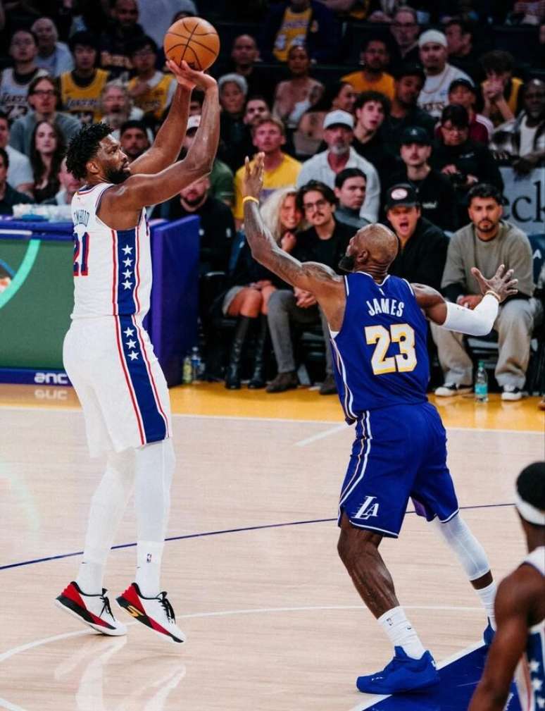 LeBron e Embiid conquistaram a medalha de ouro pelos Estados Unidos nos Jogos Ol&iacute;mpicos de Paris-2024.