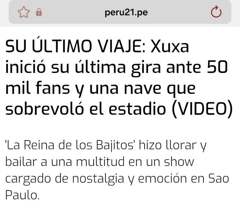 (Foto: Per&uacute;21)