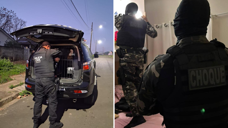 Opera&ccedil;&atilde;o da Pol&iacute;cia Civil que localizou cinco suspeitos de envolvimento no homic&iacute;dio do empres&aacute;rio.
