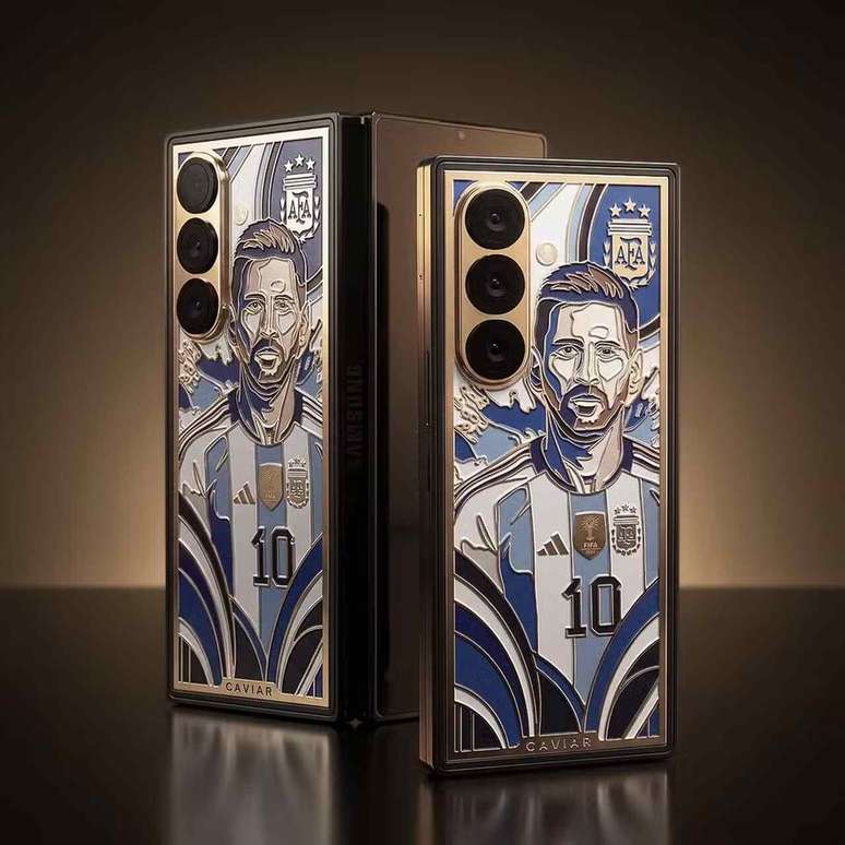 Celular de Lionel Messi &ndash;