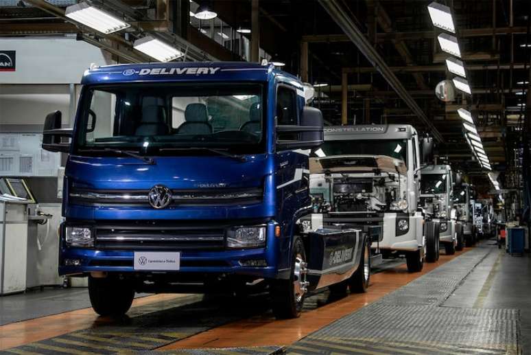 Caminh&atilde;o el&eacute;trico da Volkswagen est&aacute; dispon&iacute;vel no mercado em vers&otilde;es de 11 e 14 toneladas.