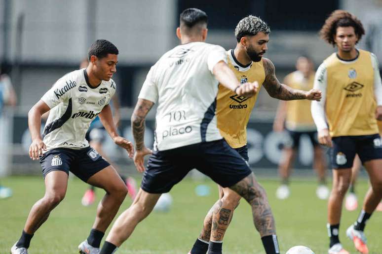 Santos se reapresentou nesta quinta-feira no CT Rei Pel&eacute; &ndash;