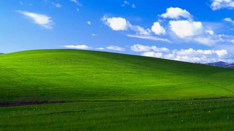 Fotografia anal&oacute;gica foi comprada pela Microsoft e usada como papel de parede padr&atilde;o do Windows XP