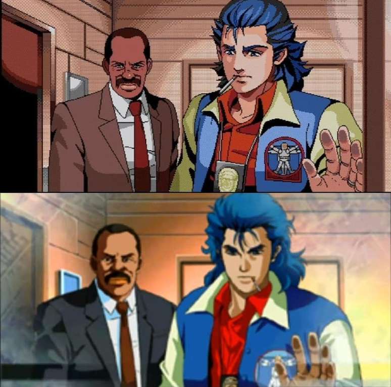 Compara&ccedil;&atilde;o visual PC98 x Sega Saturn