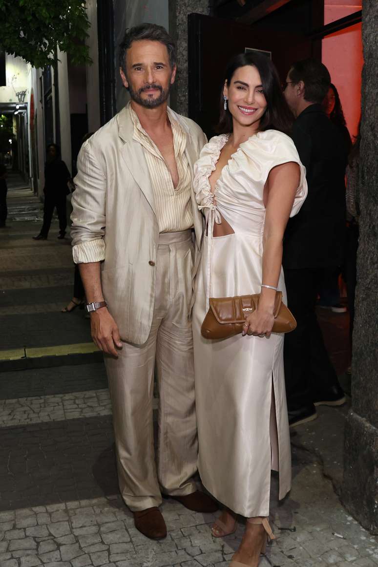 Rodrigo Santoro e Mel Fronckowiak 