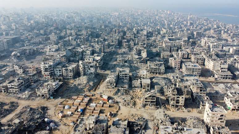 ONU estima que cerca 80% dos pr&eacute;dios em Gaza foram destru&iacute;dos ou danificados